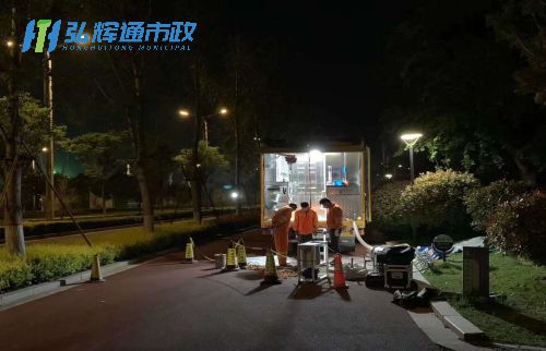江阴临港管道光固化修复